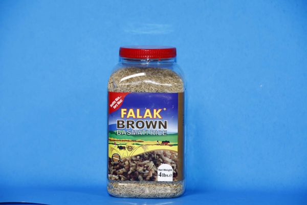 FALAK BROWN BASMATI RICE 4 LB