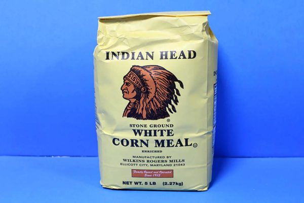 INDIAN HEAD WHITE CORN MEAL 5LBS