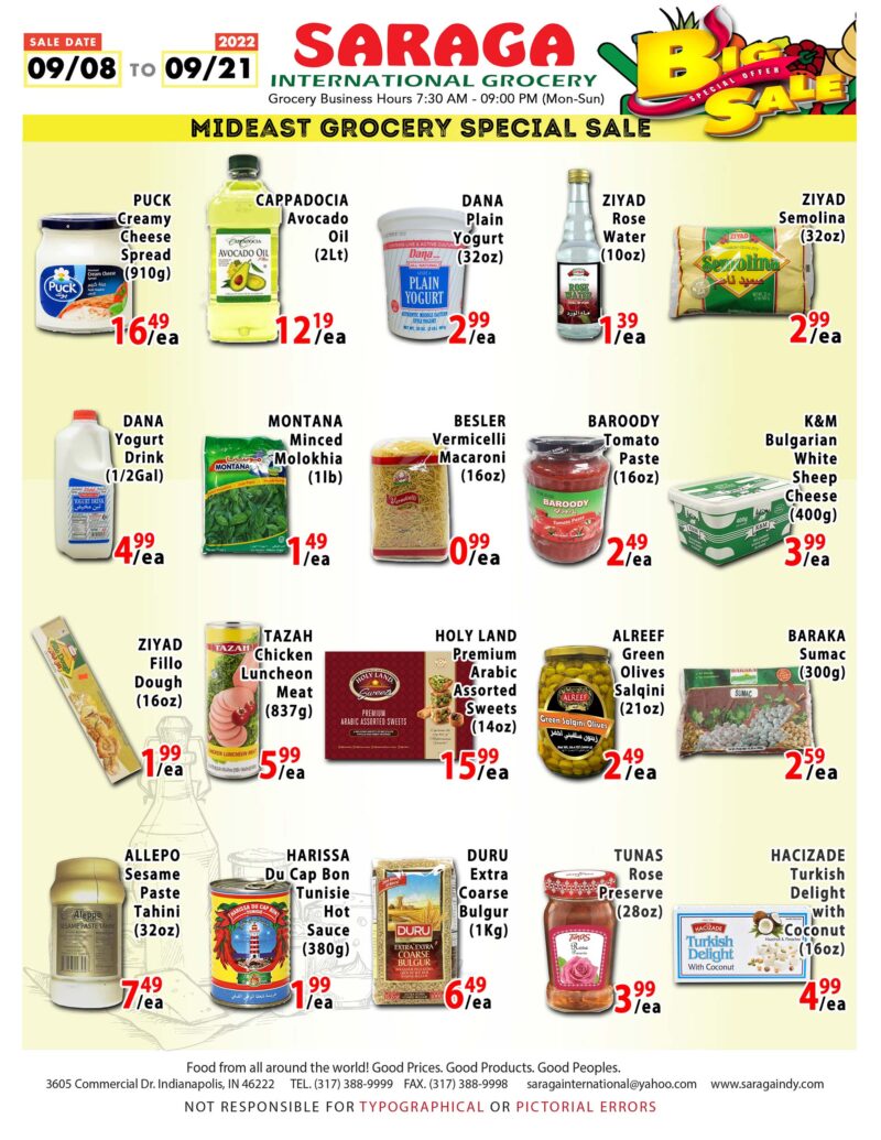 Saraga International Grocery – Save Big at Saraga, Fresh Meat, Live ...