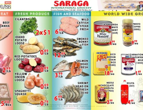 Saraga West Weekly Specials