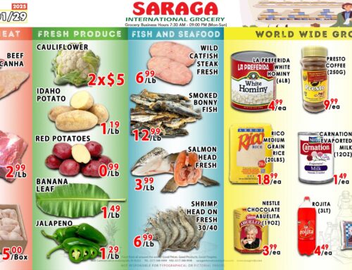 Saraga West Weekly Specials