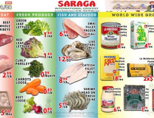 Saraga West Weekly Specials