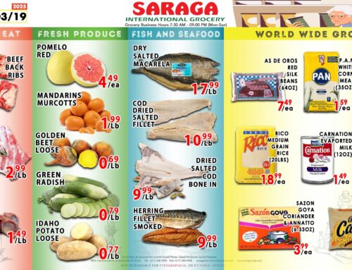 Saraga West Weekly Special