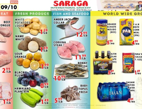 Saraga West Weekly Specials