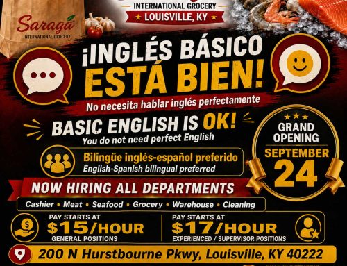 Saraga Louisville is Hiring!!!